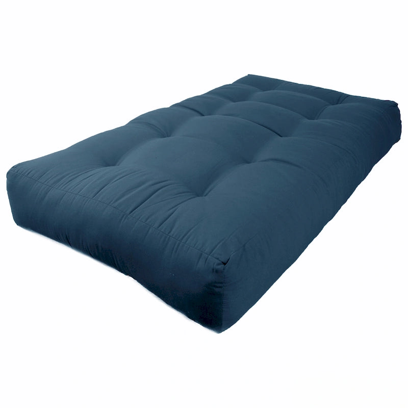 Matelas futon en sergé de 23 cm d'épaisseur (simple, double ou queen)