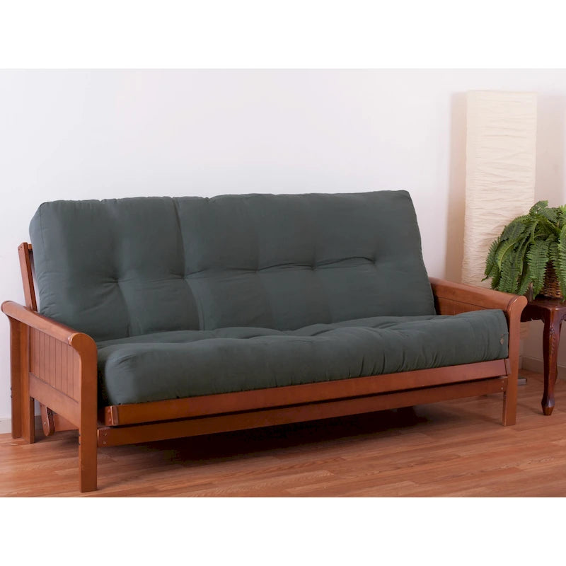 Matelas futon en sergé de 23 cm d'épaisseur (simple, double ou queen)