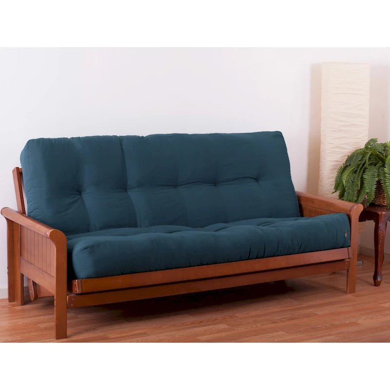 Matelas futon en sergé de 23 cm d'épaisseur (simple, double ou queen)