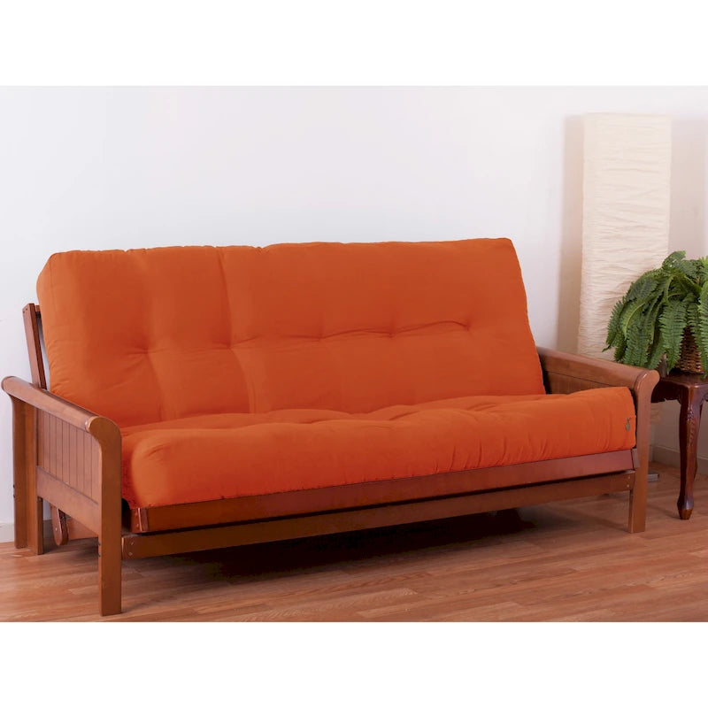 Matelas futon en sergé de 25 cm d'épaisseur (simple, double ou queen)