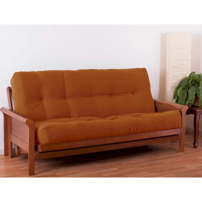 Matelas futon en sergé de 25 cm d'épaisseur (simple, double ou queen)