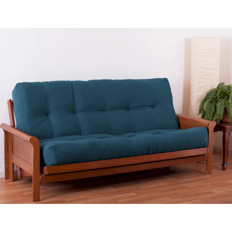 Matelas futon en sergé de 25 cm d'épaisseur (simple, double ou queen)