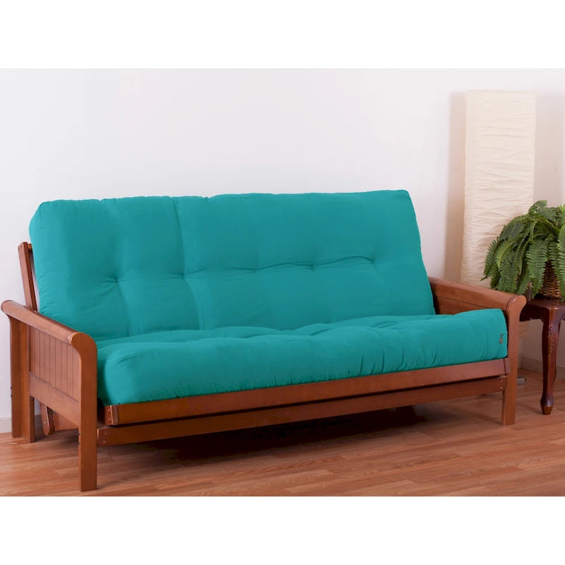 Matelas futon en sergé de 25 cm d'épaisseur (simple, double ou queen)