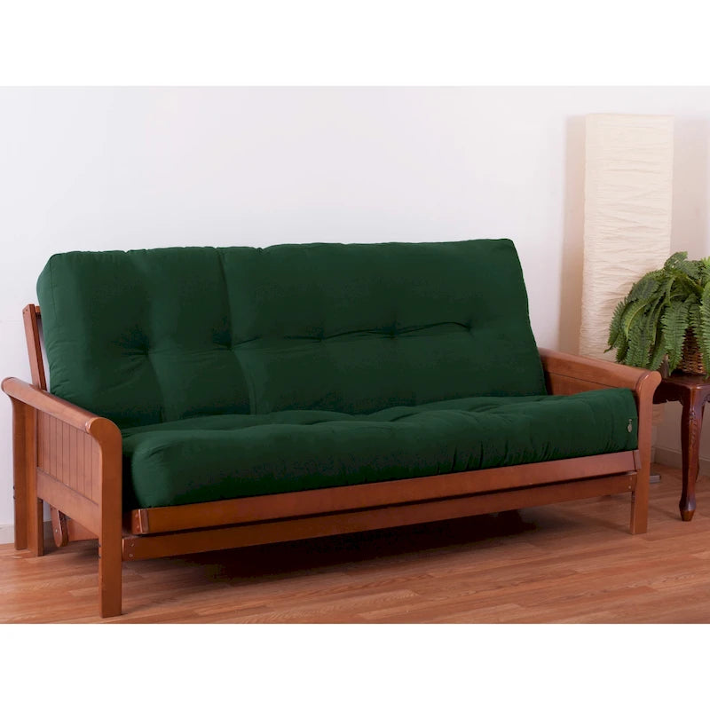 Matelas futon en sergé de 25 cm d'épaisseur (simple, double ou queen)