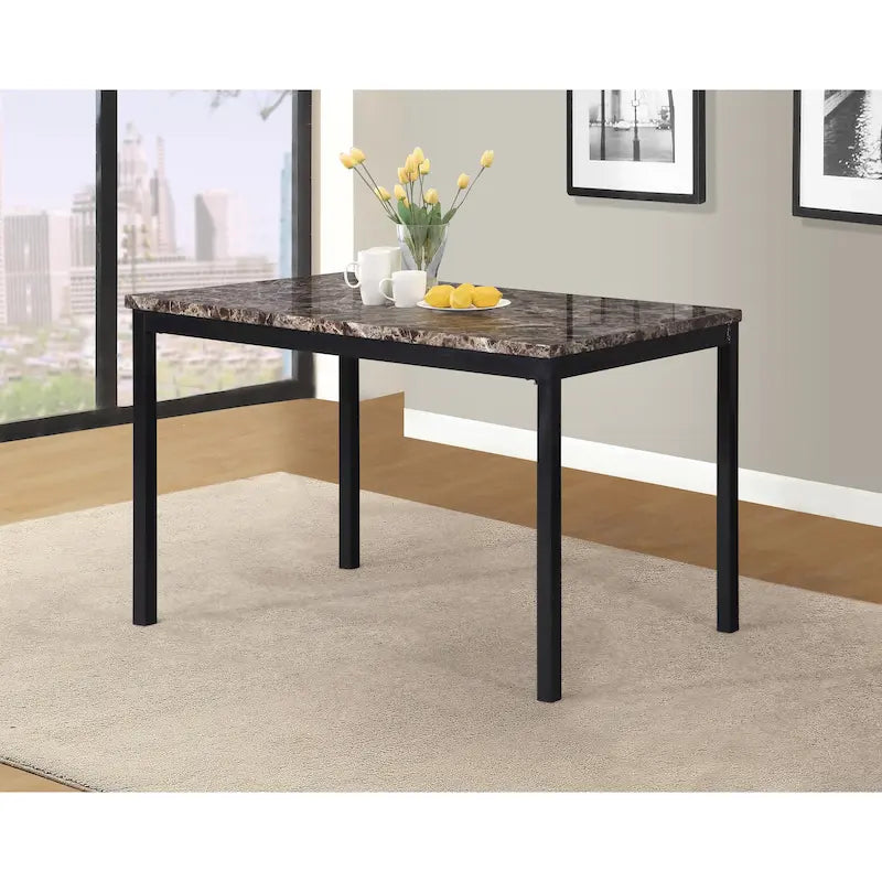 Ensemble de salle à manger 5 pièces en métal Citico de Roundhill Furniture
