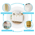 Buffet de cuisine de 55 pouces avec rangement