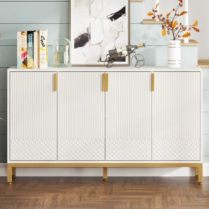 Buffet de cuisine de 55 pouces avec rangement