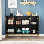 Buffet de cuisine de 55 pouces avec rangement