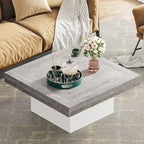 Table basse carrée LED 35,43 pour salon