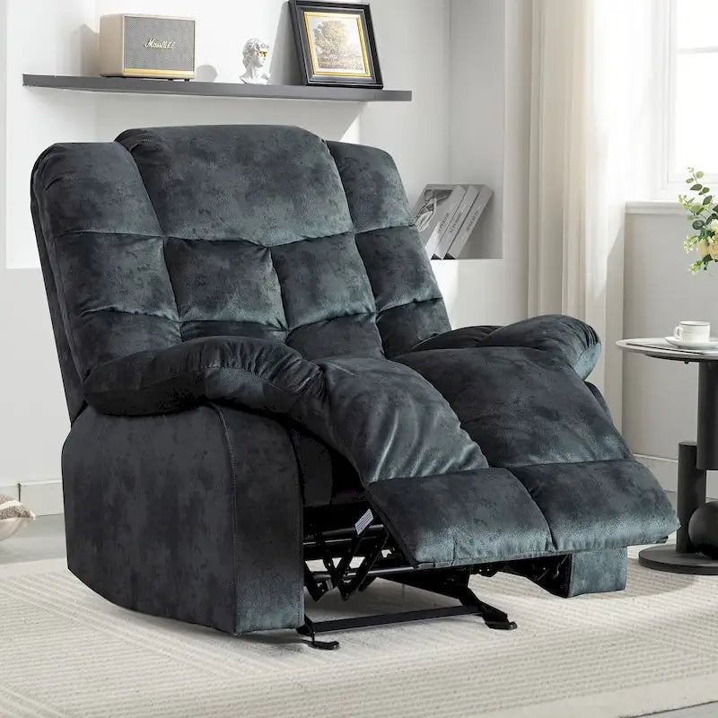 Fauteuil inclinable manuel, canapé rembourré en tissu respirant pour salon
