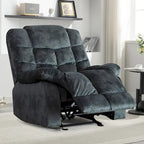 Fauteuil inclinable manuel, canapé rembourré en tissu respirant pour salon