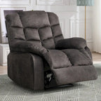 Fauteuil inclinable manuel, canapé rembourré en tissu respirant pour salon
