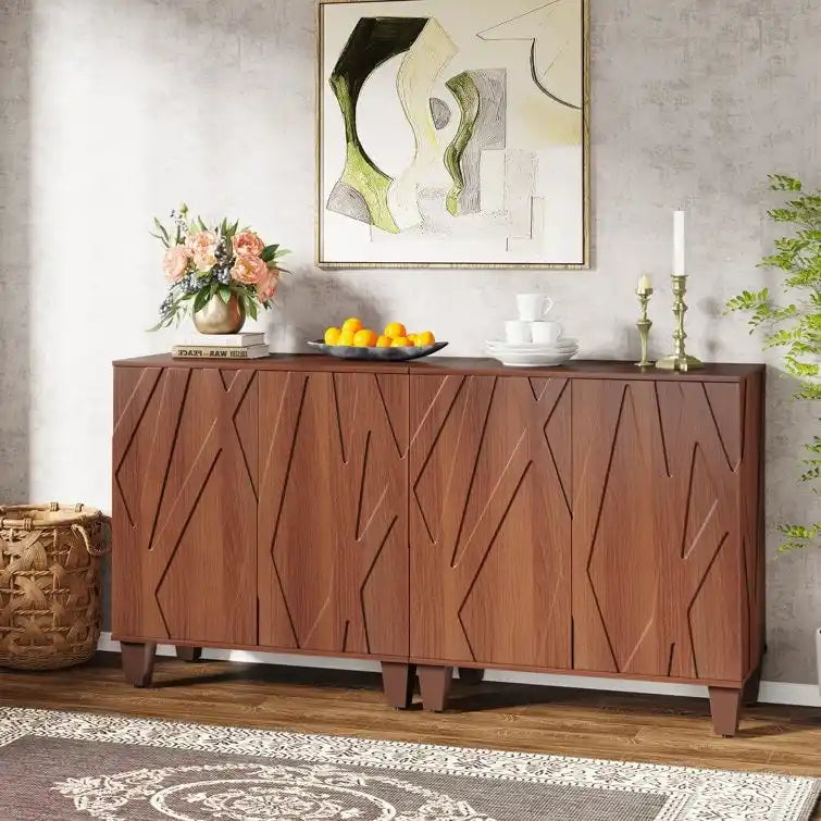 Grand buffet vintage pour cuisine ou salle à manger