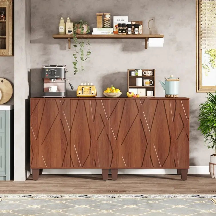 Grand buffet vintage pour cuisine ou salle à manger
