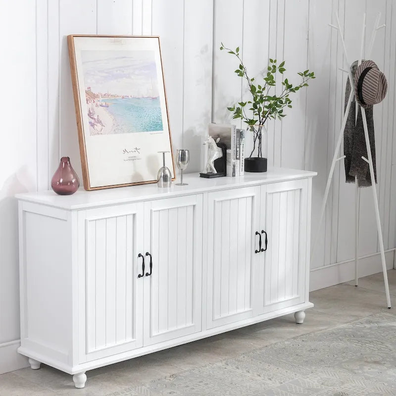 Buffet de cuisine, meuble bar à café, meuble de rangement d'appoint