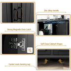 Buffet de cuisine, meuble bar à café, meuble de rangement d'appoint
