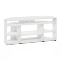 Meuble TV d'angle Furinno Jensen pour téléviseurs jusqu'à 55 pouces, couleur expresso