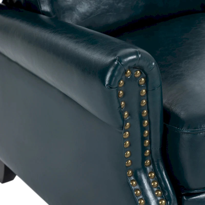 Fauteuils inclinables à bascule manuels avec garniture cloutée