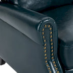 Fauteuils inclinables à bascule manuels avec garniture cloutée