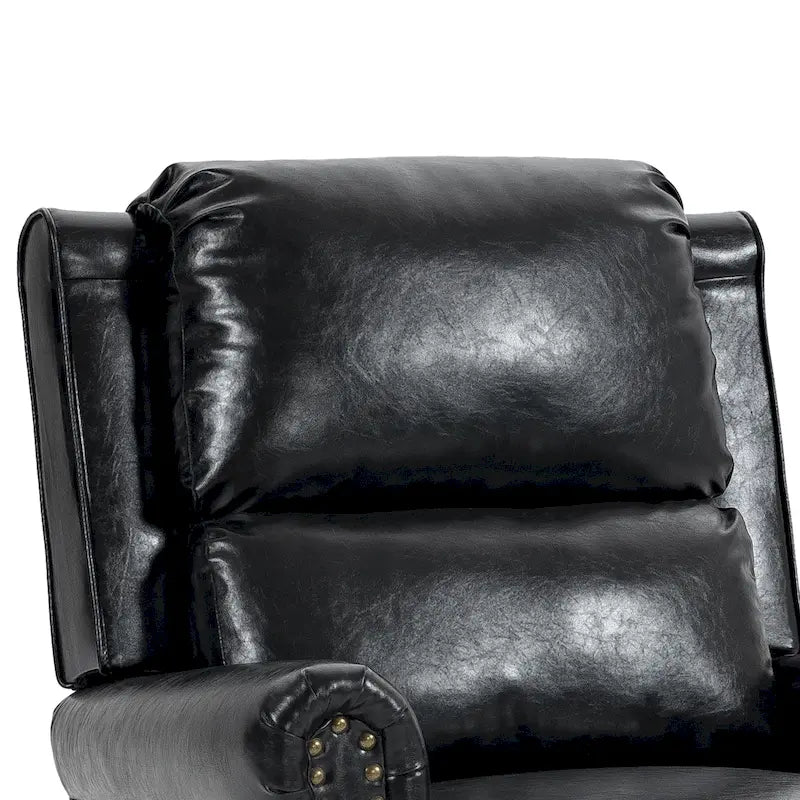 Fauteuils inclinables à bascule manuels avec garniture cloutée