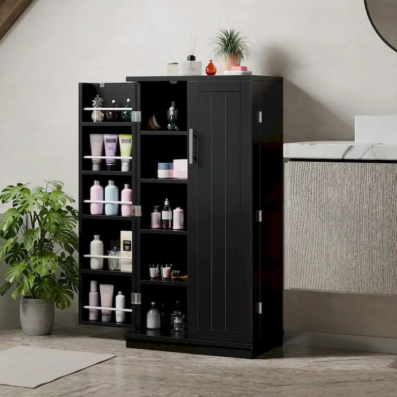 Armoire de rangement Futzca 47 po, armoires de cuisine en bois