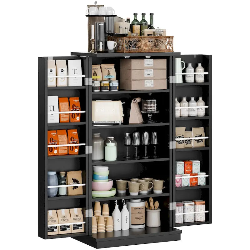 Armoire de rangement Futzca 47 po, armoires de cuisine en bois