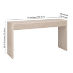 Console rectangulaire Lawrence de 55 pouces de large - 55 pouces de large