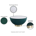 Table basse capitonnée Manhattan Comfort Modern Anderson