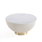 Table basse capitonnée Manhattan Comfort Modern Anderson