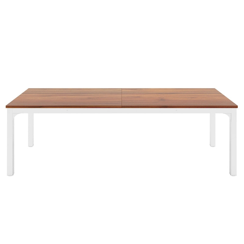 Bureau double extra long de 200 cm (78,74 pouces) pour 2 personnes, idéal pour le bureau à domicile