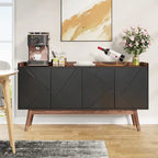 Buffet de cuisine de 140 cm avec rangement et portes - Non disponible