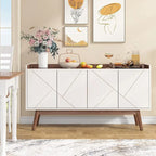 Buffet de cuisine de 140 cm avec rangement et portes - Non disponible