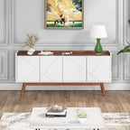 Buffet de cuisine de 140 cm avec rangement et portes - Non disponible