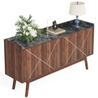 Buffet de cuisine de 140 cm avec rangement et portes - Non disponible