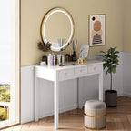 Bureau avec port USB, bureau de bureau à domicile avec 7 tiroirs
