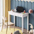 Bureau avec port USB, bureau de bureau à domicile avec 7 tiroirs