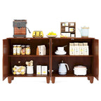 Buffet de 140 cm avec rangement pour cuisine et salle à manger