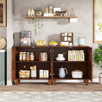 Buffet de 140 cm avec rangement pour cuisine et salle à manger