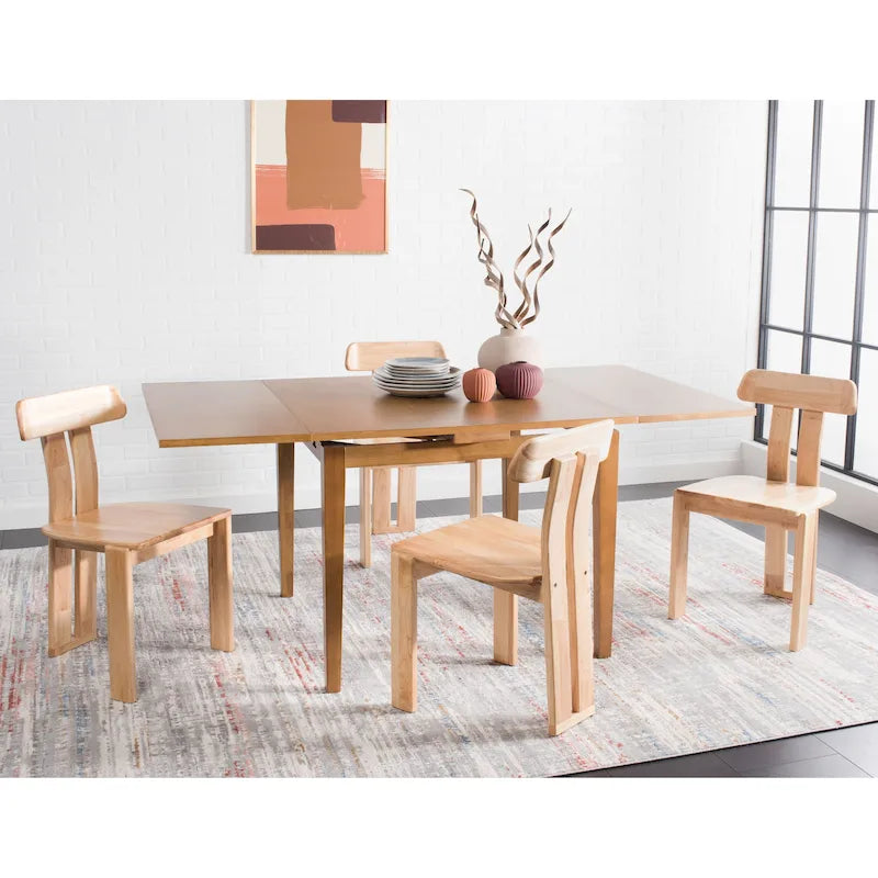 SAFAVIEH Chaise de salle à manger en bois Twila - 19 L x 19 P x 32 H - 19 L x 19 P x 32 H