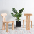 SAFAVIEH Chaise de salle à manger en bois Twila - 19 L x 19 P x 32 H - 19 L x 19 P x 32 H