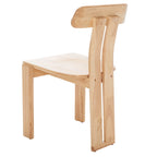 SAFAVIEH Chaise de salle à manger en bois Twila - 19 L x 19 P x 32 H - 19 L x 19 P x 32 H