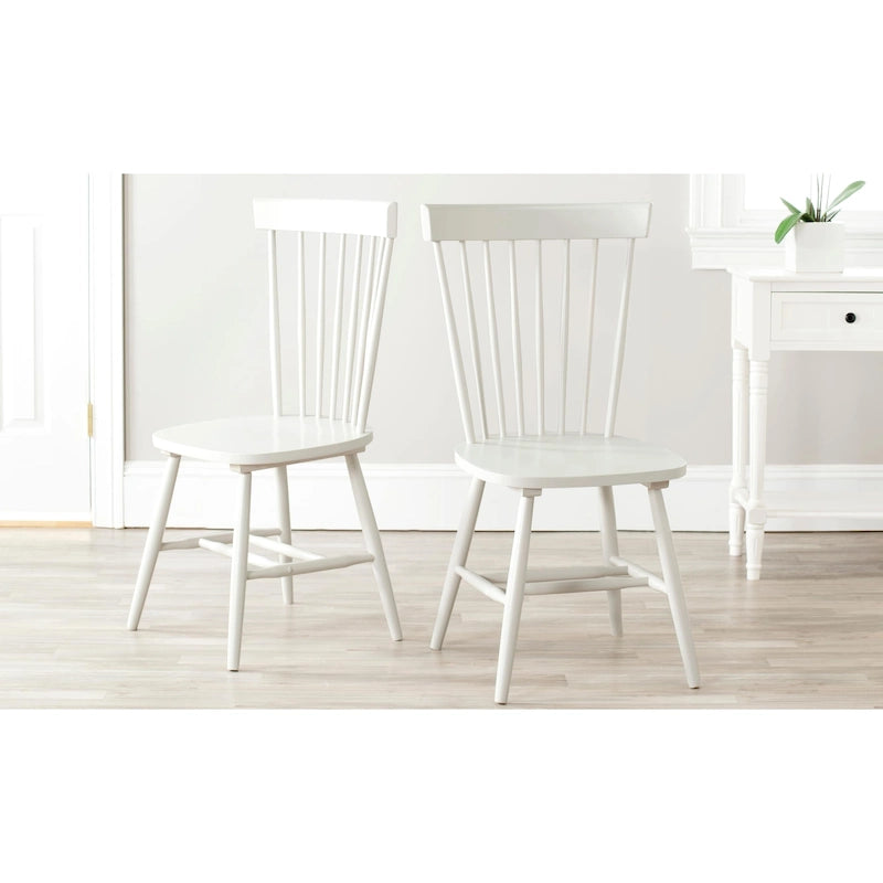 Chaises de salle à manger SAFAVIEH Suhair Spindle style ferme (lot de 2) - 52 x 53 x 91 cm - 53 cm (L) x 53 cm (P) x 91 cm (H)