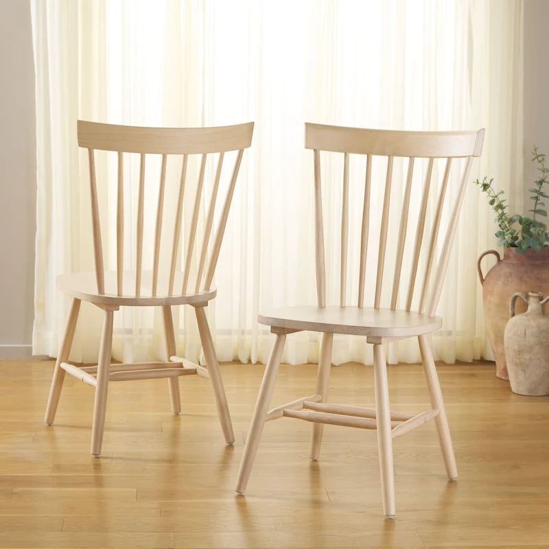 Chaises de salle à manger SAFAVIEH Suhair Spindle style ferme (lot de 2) - 52 x 53 x 91 cm - 53 cm (L) x 53 cm (P) x 91 cm (H)