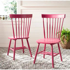 Chaises de salle à manger SAFAVIEH Suhair Spindle style ferme (lot de 2) - 52 x 53 x 91 cm - 53 cm (L) x 53 cm (P) x 91 cm (H)