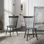 Chaises de salle à manger SAFAVIEH Suhair Spindle style ferme (lot de 2) - 52 x 53 x 91 cm - 53 cm (L) x 53 cm (P) x 91 cm (H)