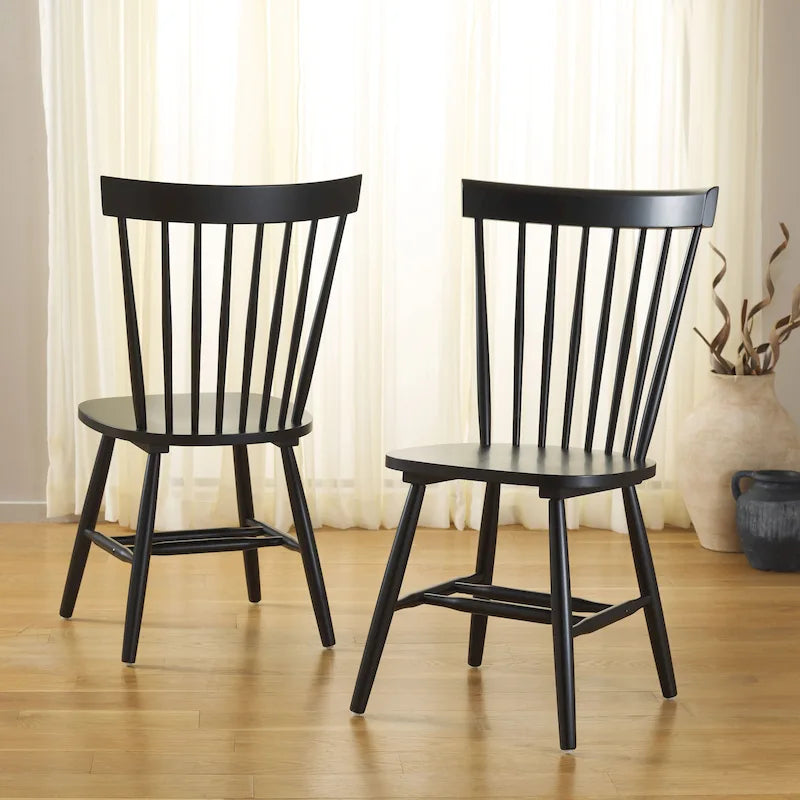 Chaises de salle à manger SAFAVIEH Suhair Spindle style ferme (lot de 2) - 52 x 53 x 91 cm - 53 cm (L) x 53 cm (P) x 91 cm (H)