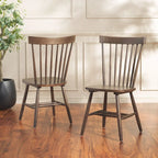 Chaises de salle à manger SAFAVIEH Suhair Spindle style ferme (lot de 2) - 52 x 53 x 91 cm - 53 cm (L) x 53 cm (P) x 91 cm (H)