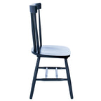 Chaises de salle à manger SAFAVIEH Suhair Spindle style ferme (lot de 2) - 52 x 53 x 91 cm - 53 cm (L) x 53 cm (P) x 91 cm (H)