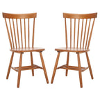 Chaises de salle à manger SAFAVIEH Suhair Spindle style ferme (lot de 2) - 52 x 53 x 91 cm - 53 cm (L) x 53 cm (P) x 91 cm (H)