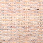 Chaises de salle à manger SAFAVIEH Candy en osier naturel (lot de 2) - 48 cm L x 56 cm P x 104 cm H